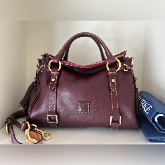 PLUM Dooney & Bourke Florentine Satchel - Picture 16 of 16